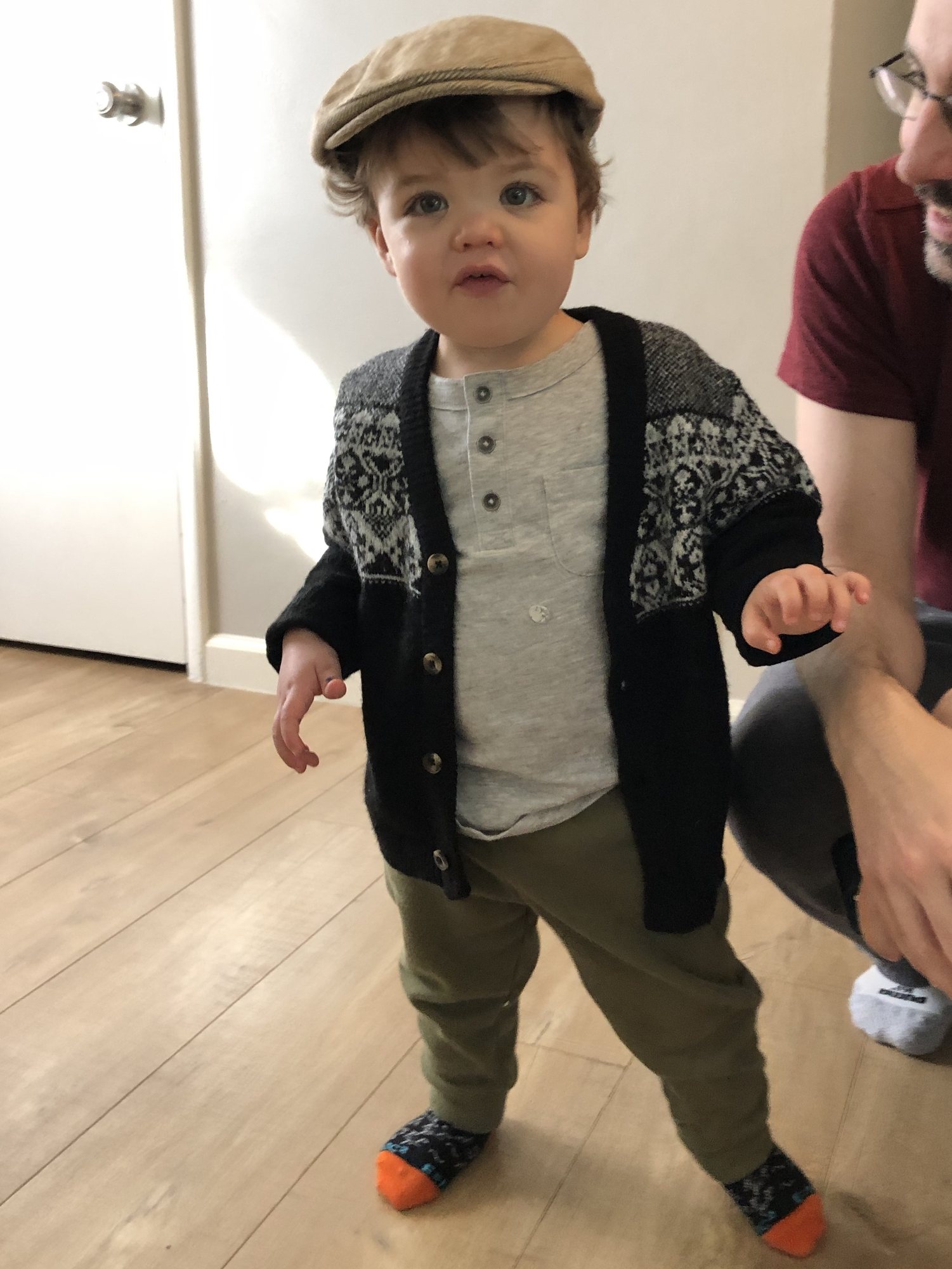 Thanks for the cool hat, Uncle Kevin!!!
