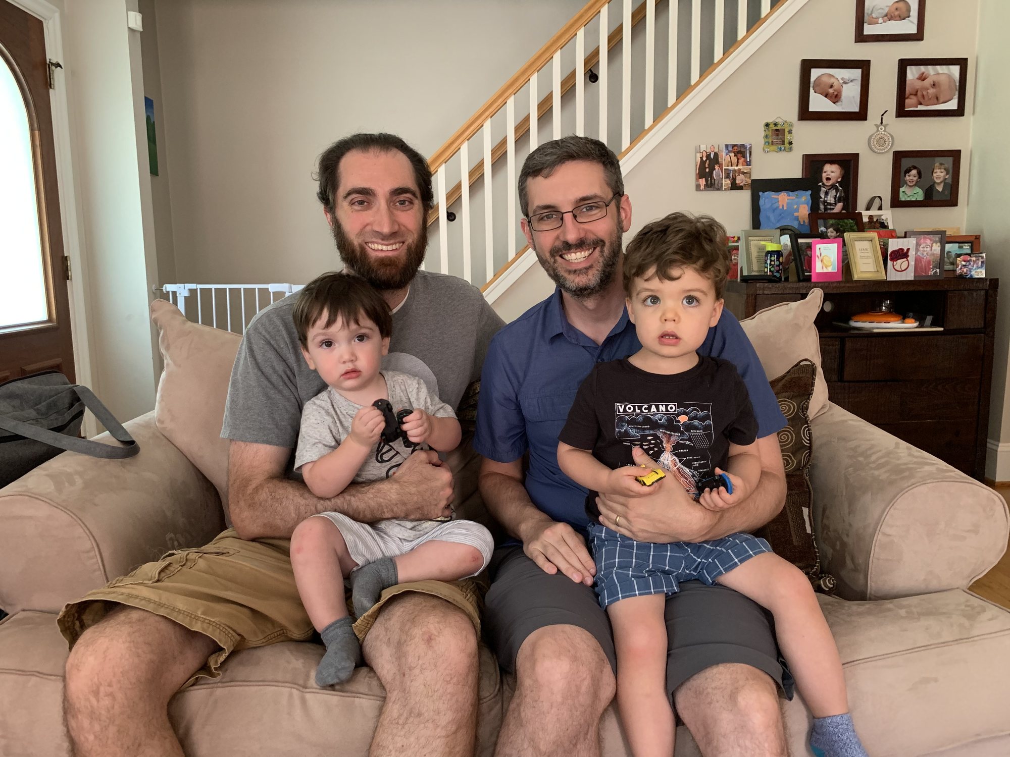 Visit with Grant and Ezra in Atlanta.