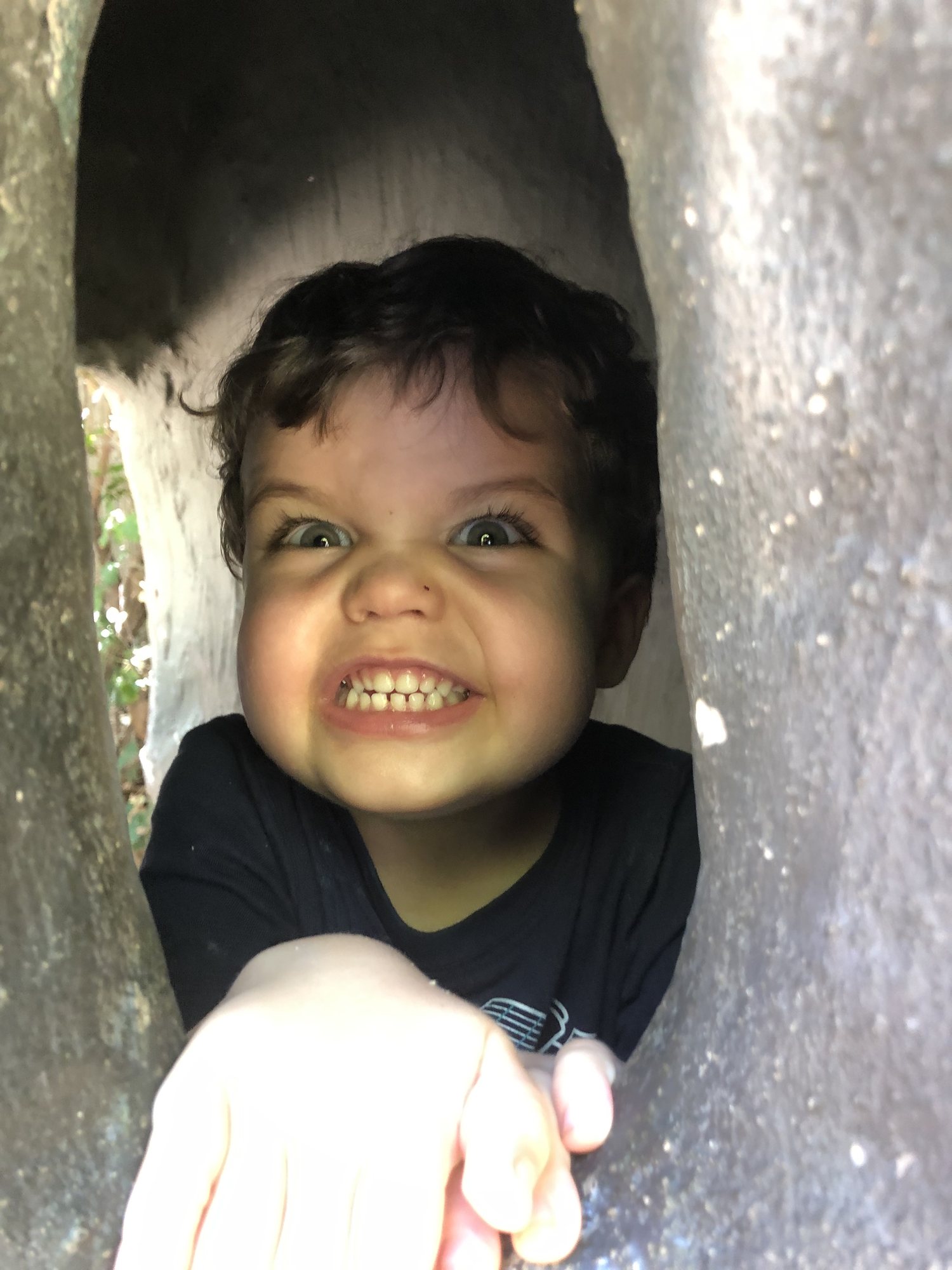 Silly kid.