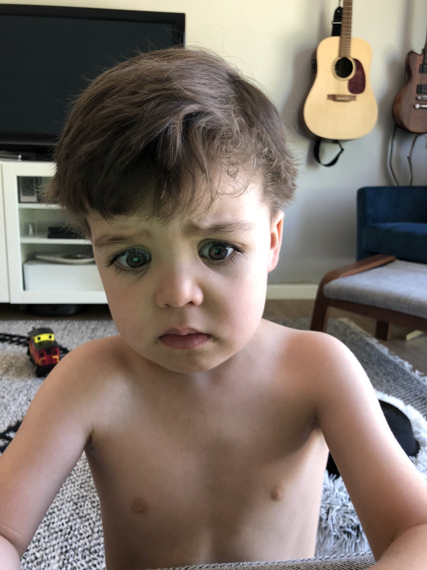 Tell us how you really feel about your pandemic haircut, Ben.