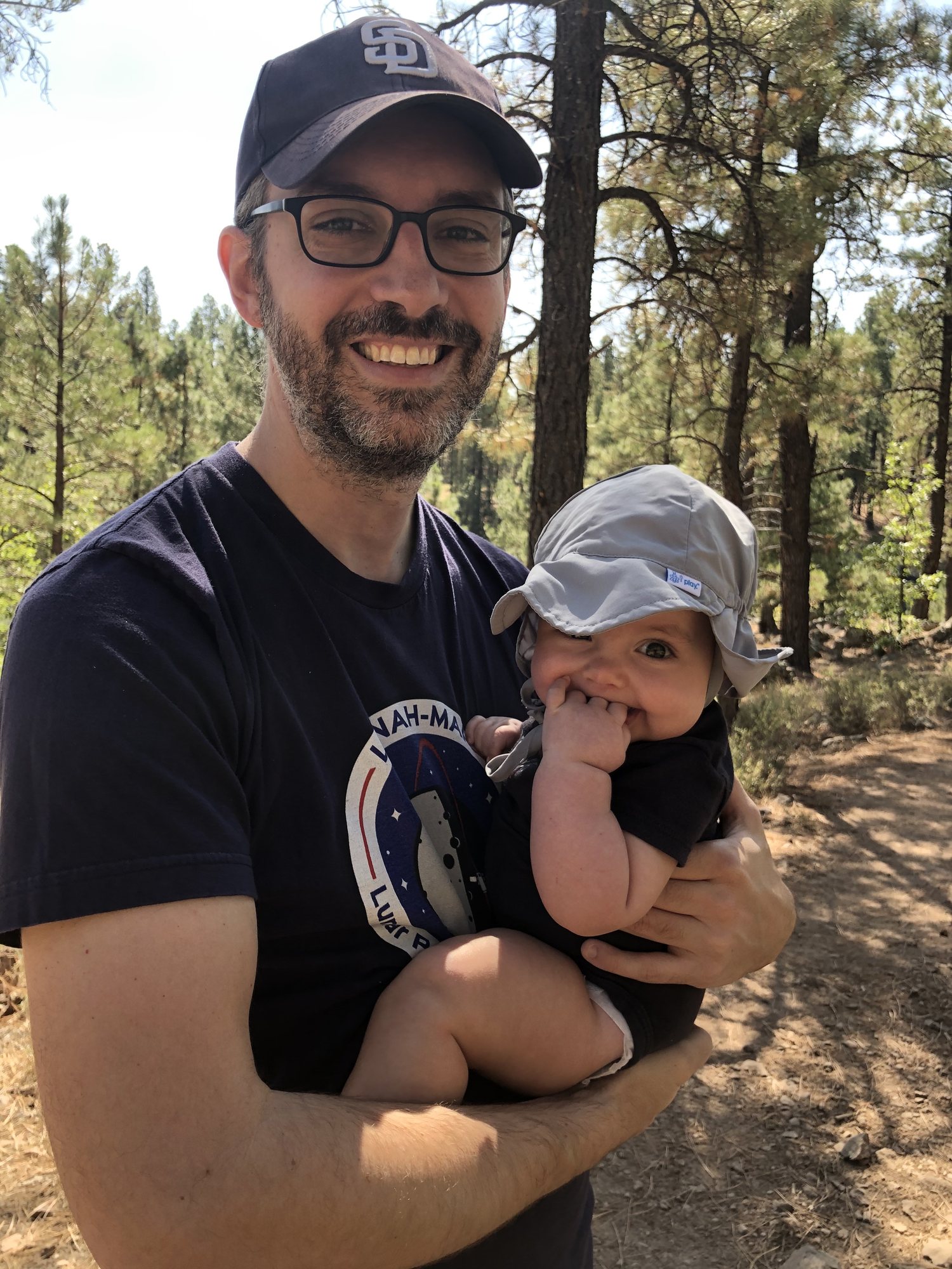 Nori's second hike ever! Griffiths Spring, Flagstaff, AZ.