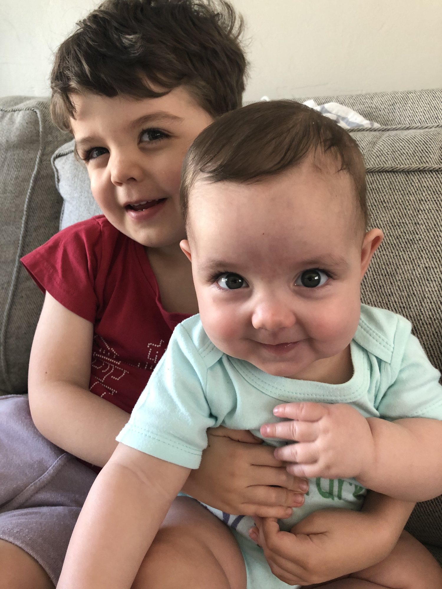 Ben loves Nora hugs :)