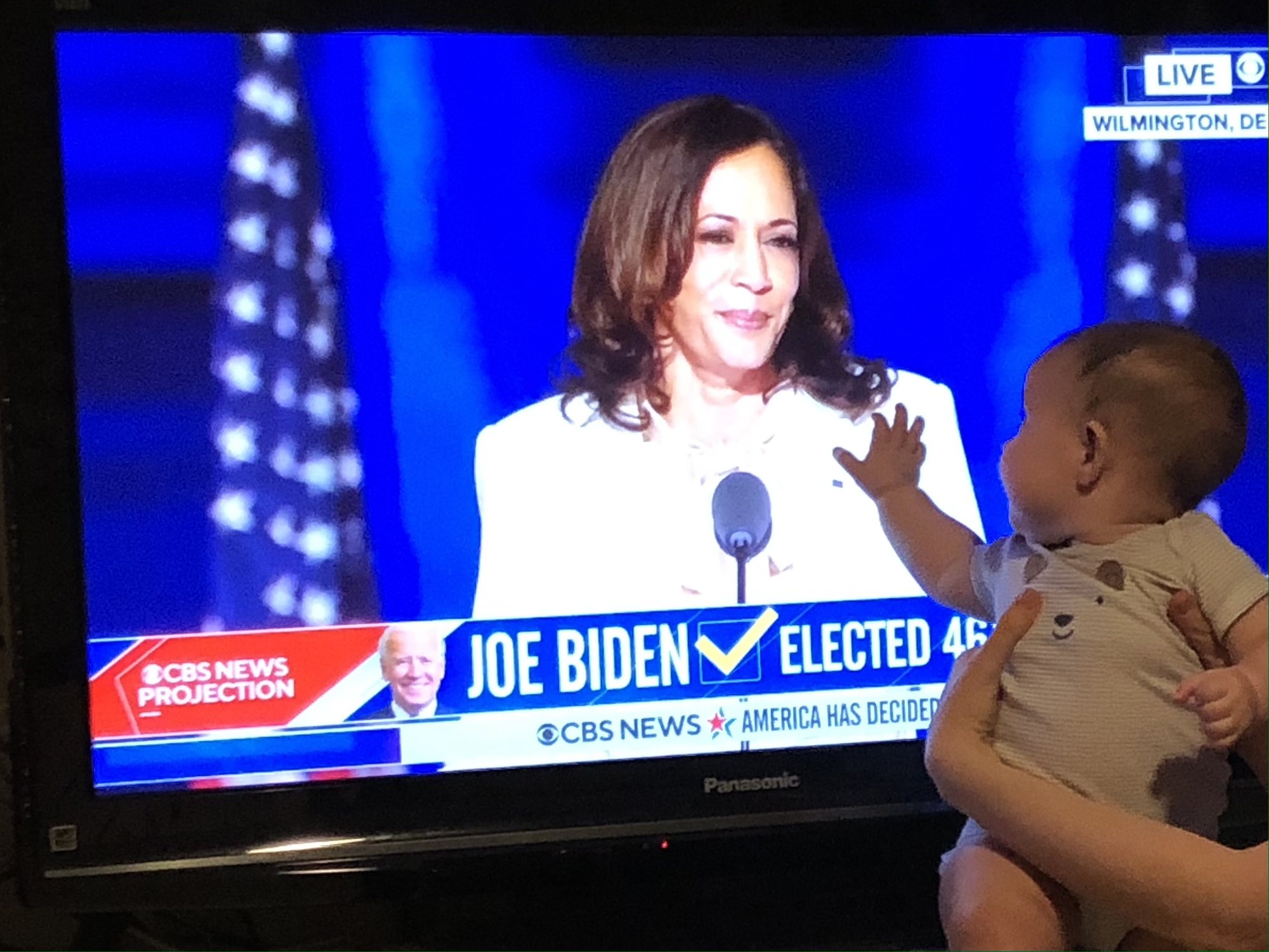 Our first Black/Asian Female VP! I thought Nori would appreciate this shot in the future :)