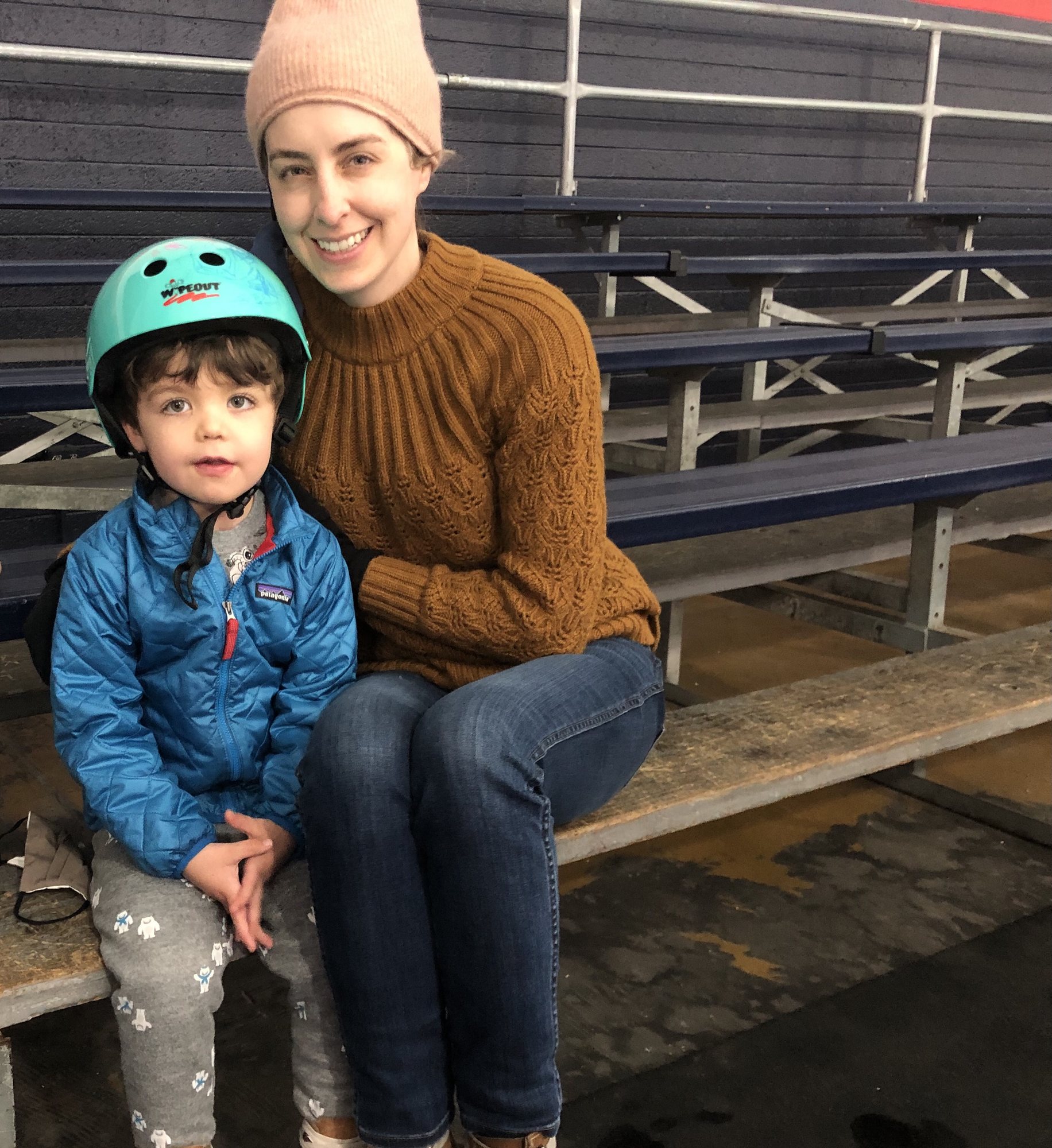 Skating buddies.