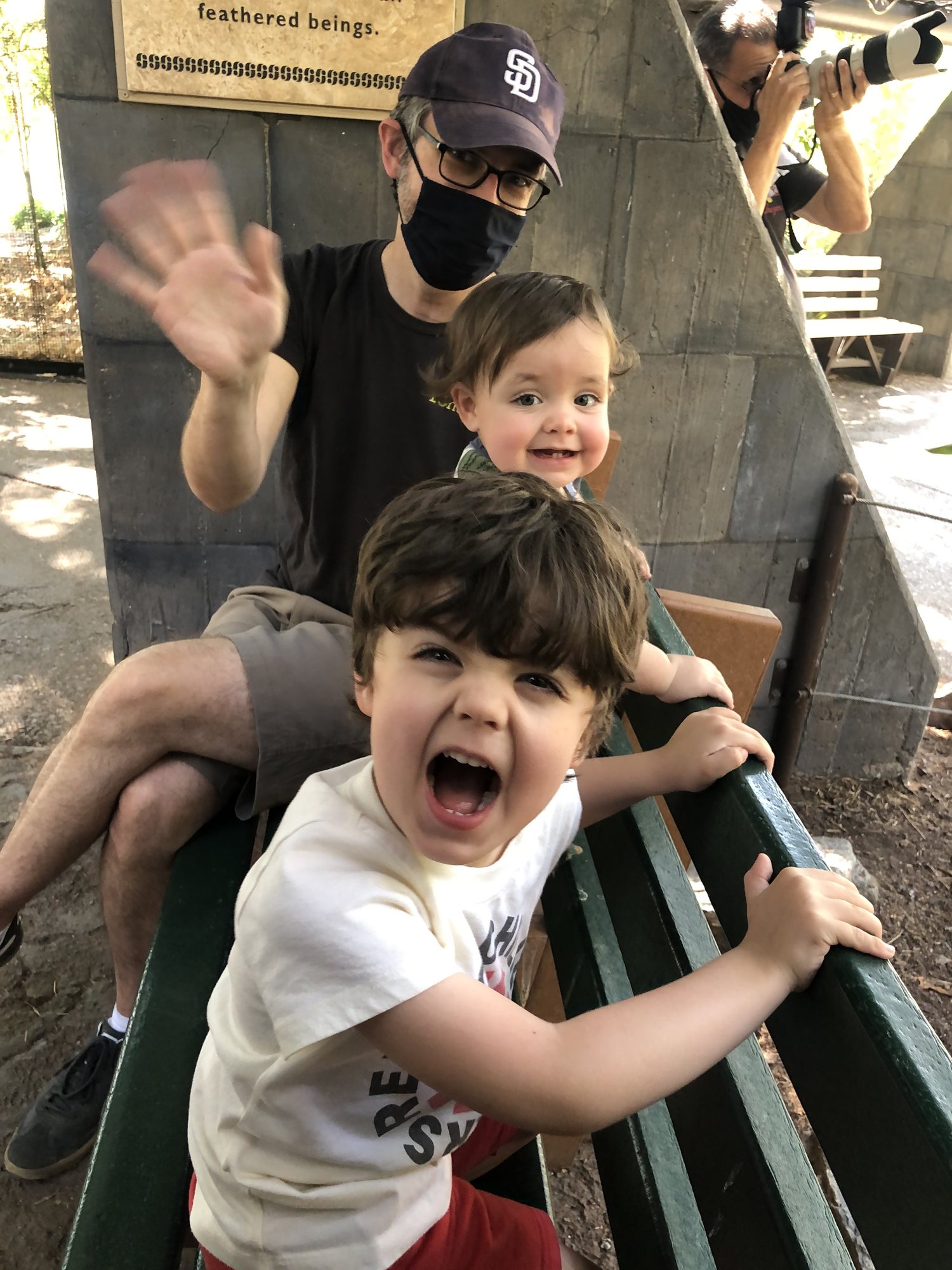 Enjoying the bird enclosure a little too much :)