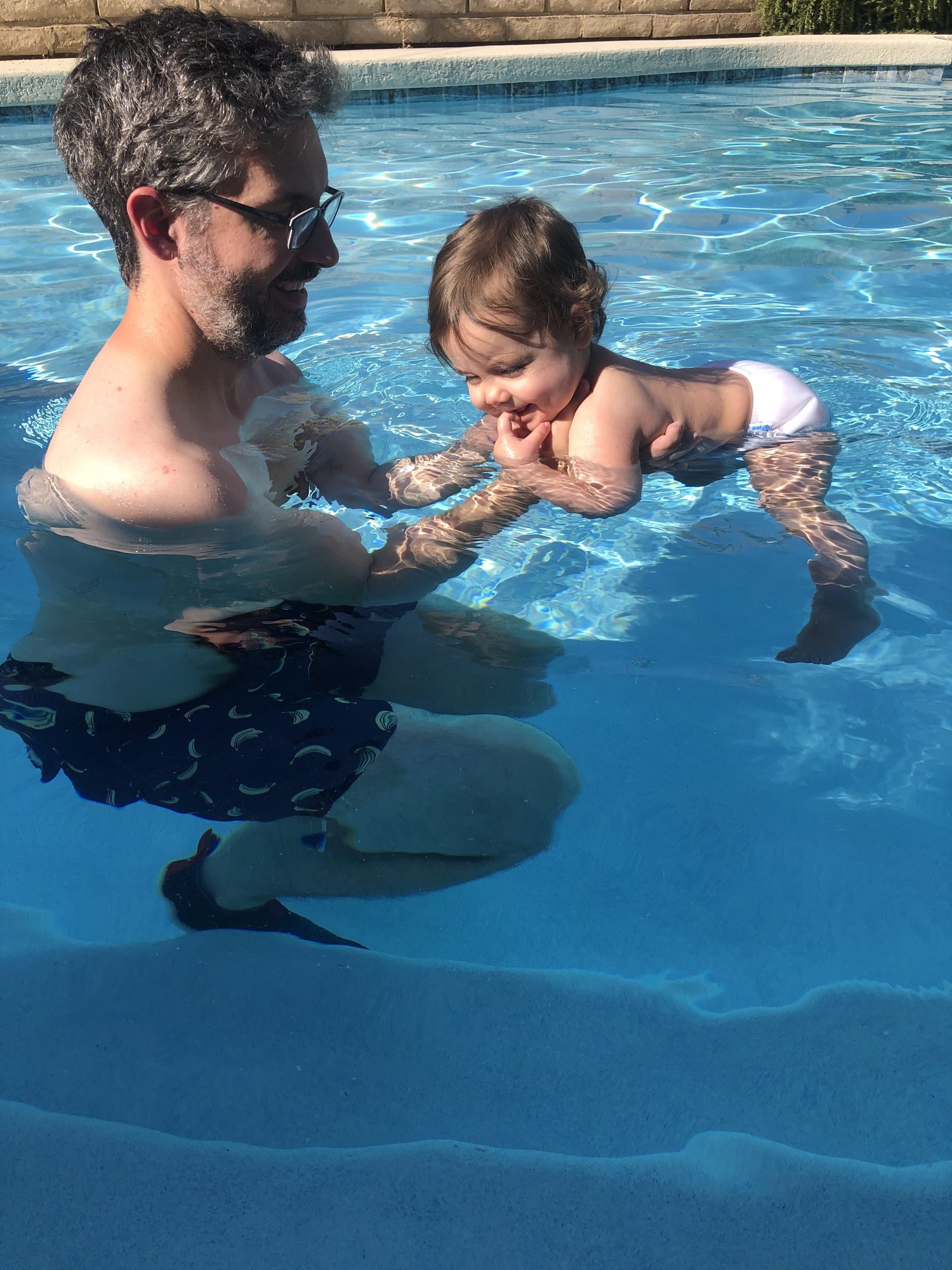 Nora's first swim!!!