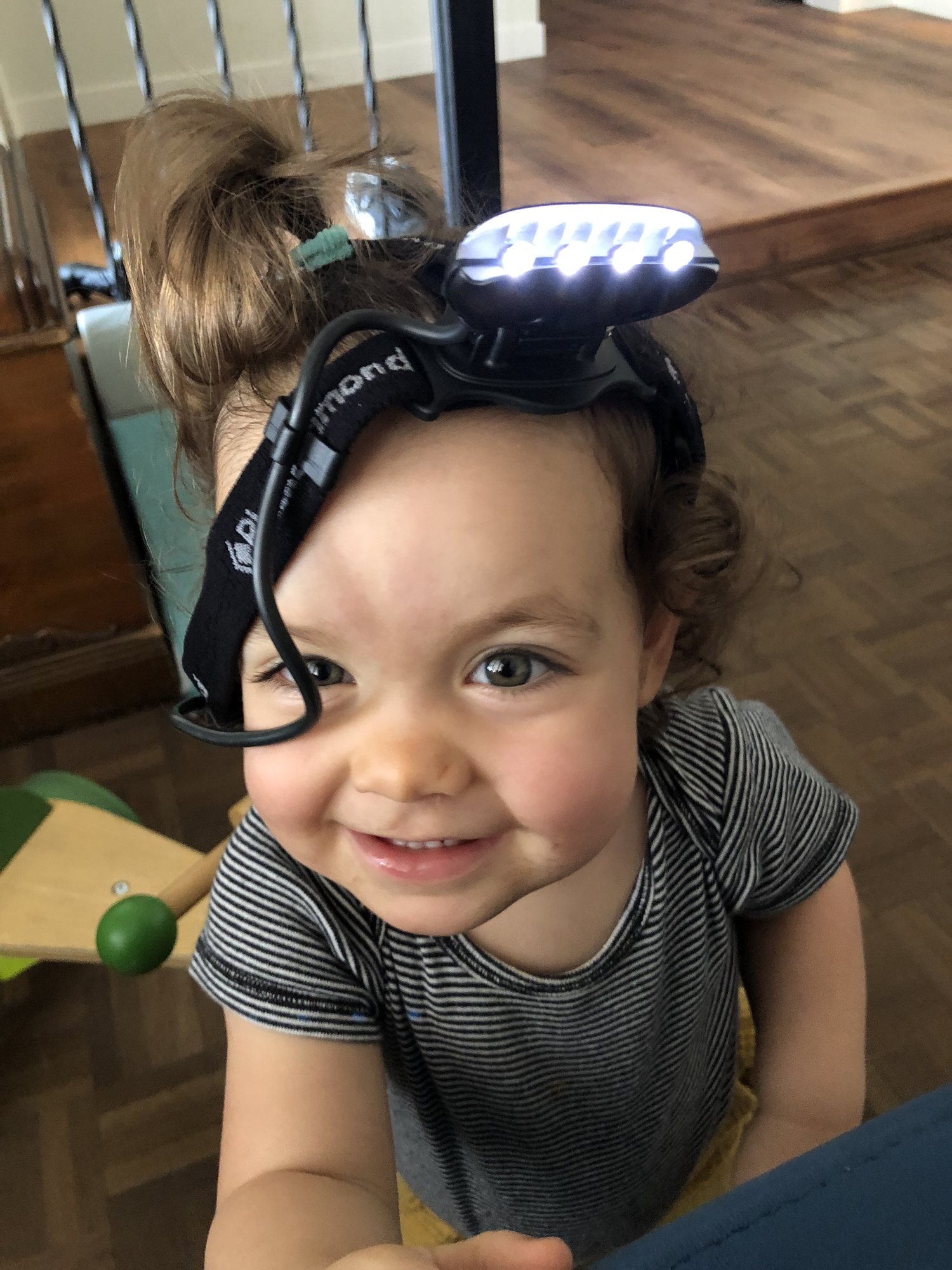 She's ready to go spelunking :)