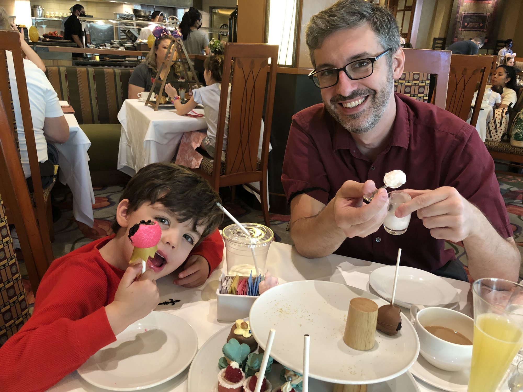 Princess breakfast at the Napa Rose!
