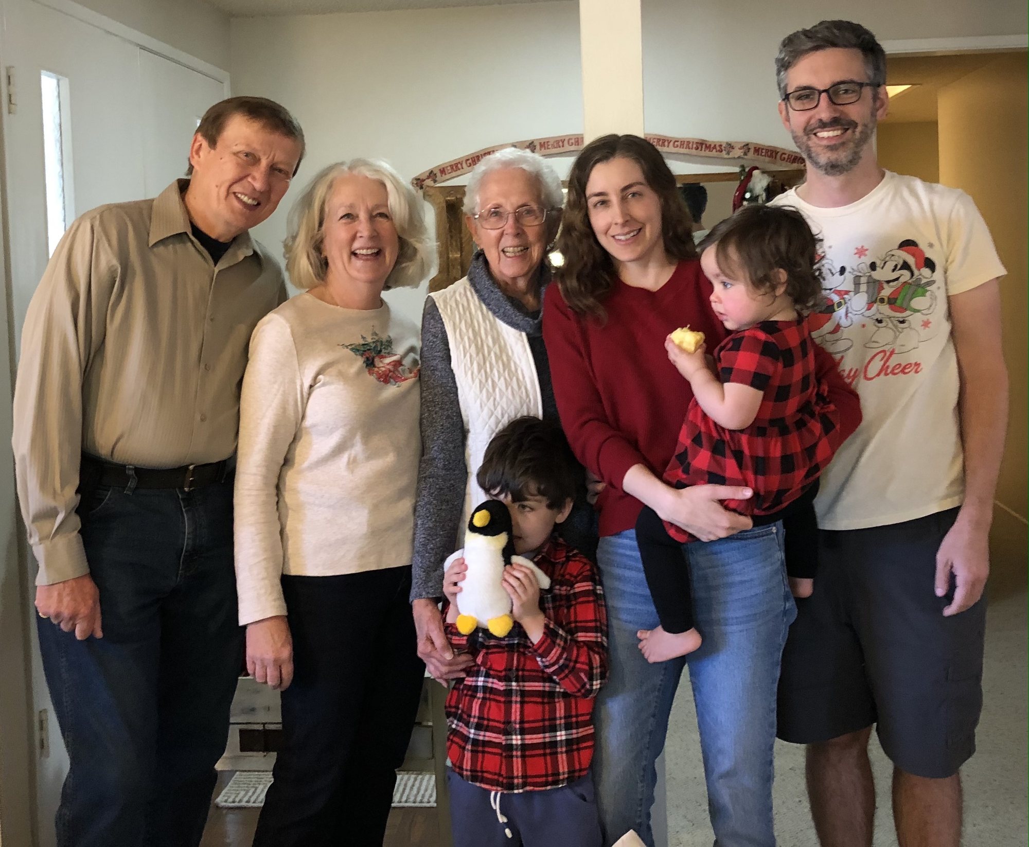 Thanksgiving with Mema, Grandma TT and Grandpa Stan!