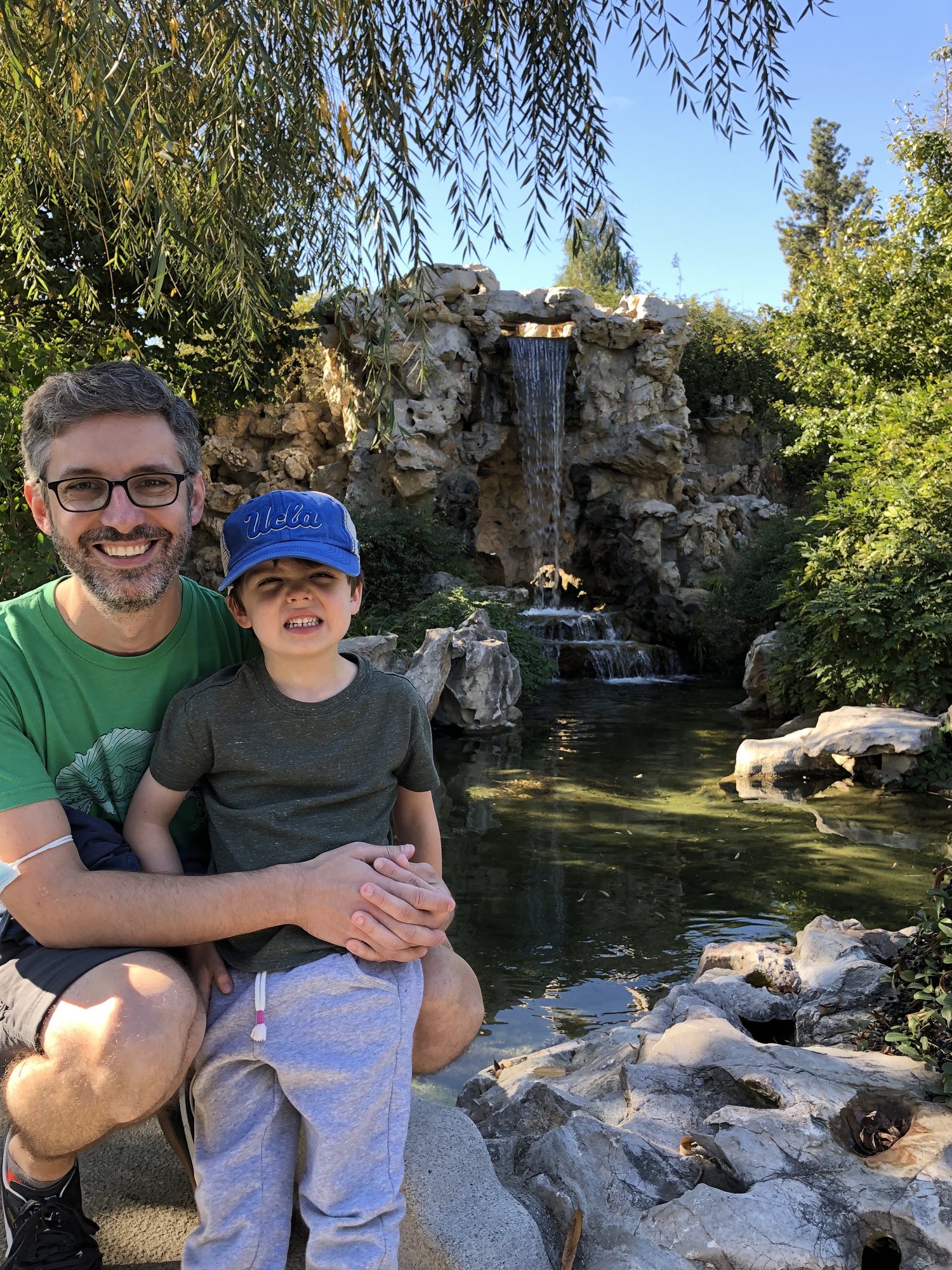 Huntington Library and Gardens. Ben's smile cracks me up.