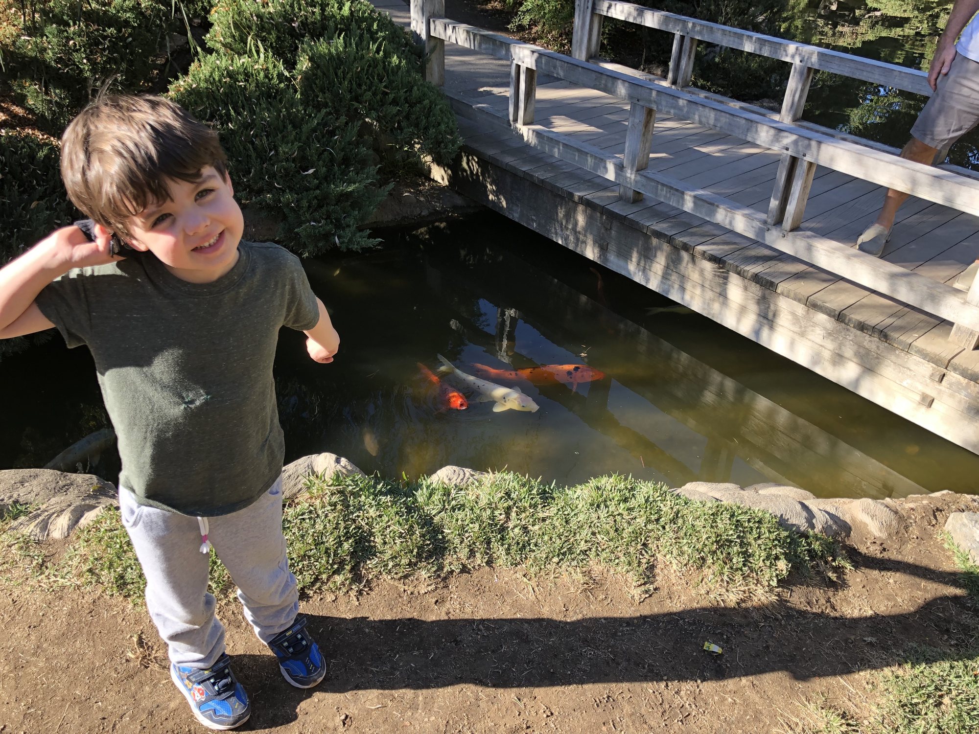 Huntington Library and Gardens. There's a genuine smile :D