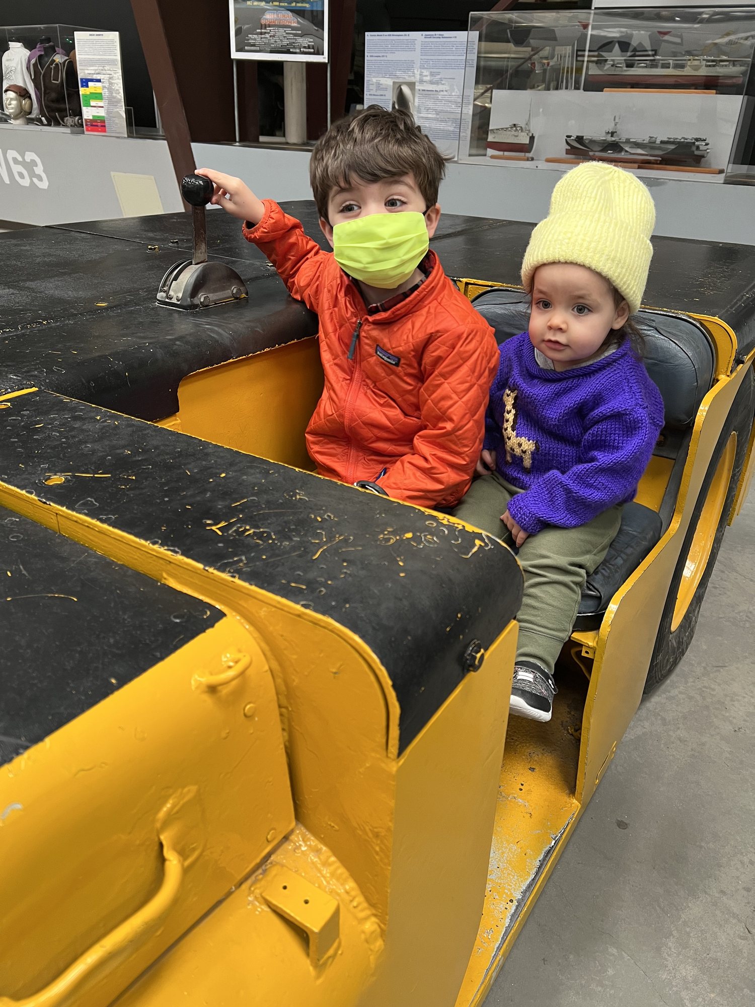 Just driving the tug at the PASM