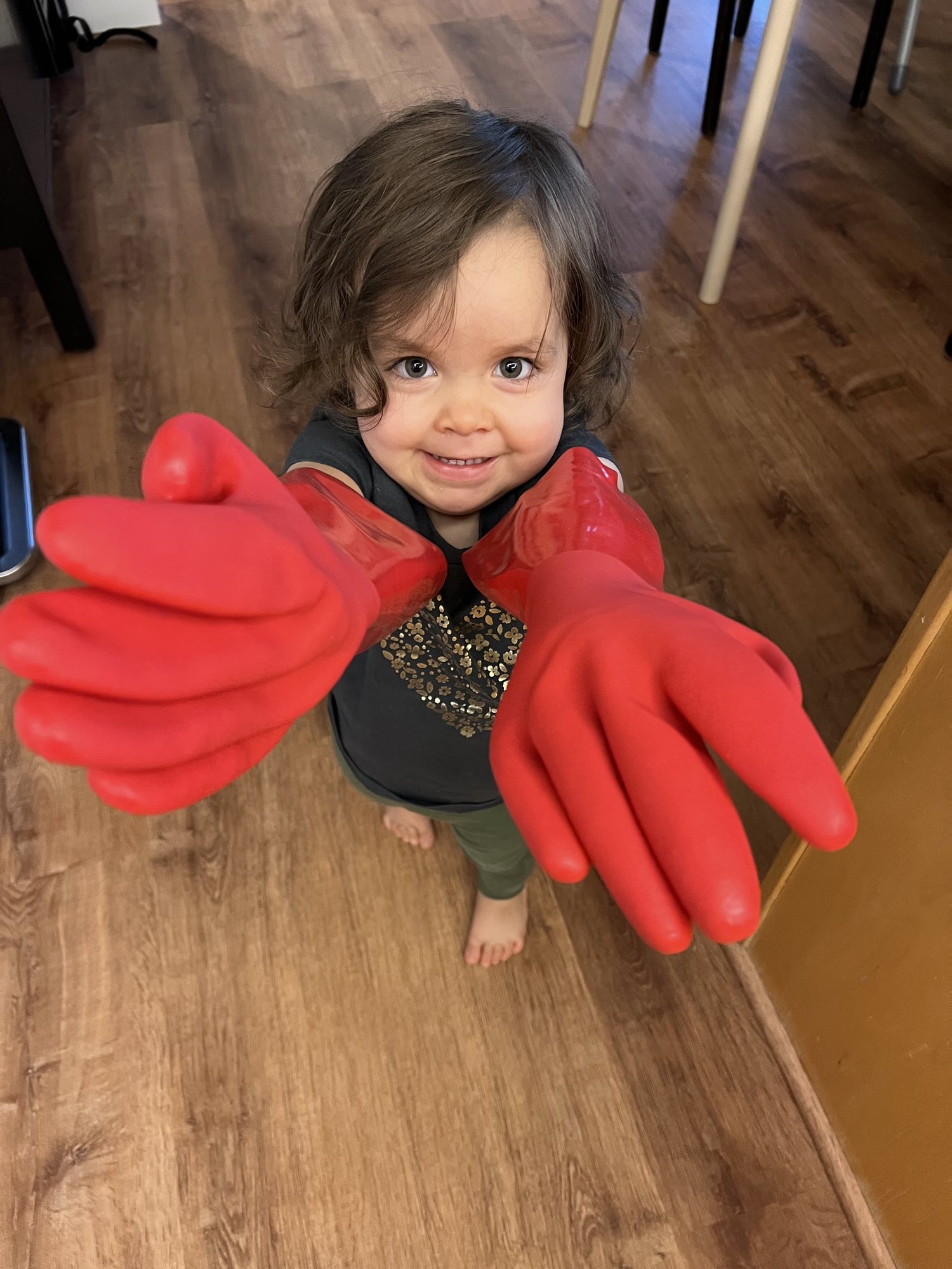 Ready to help with dishes?
