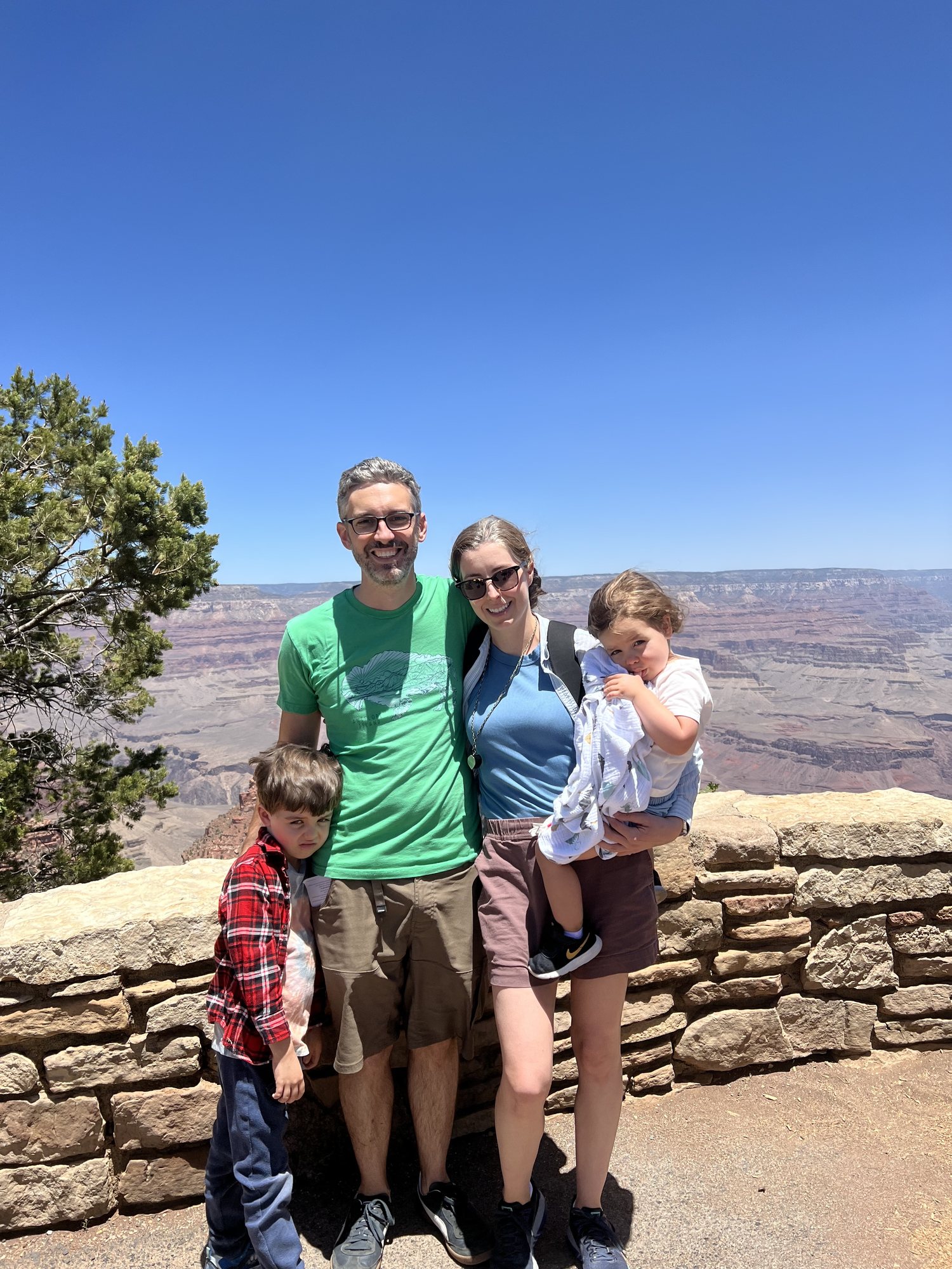 Grand Canyon!!! Ben is not super in to pictures these days.