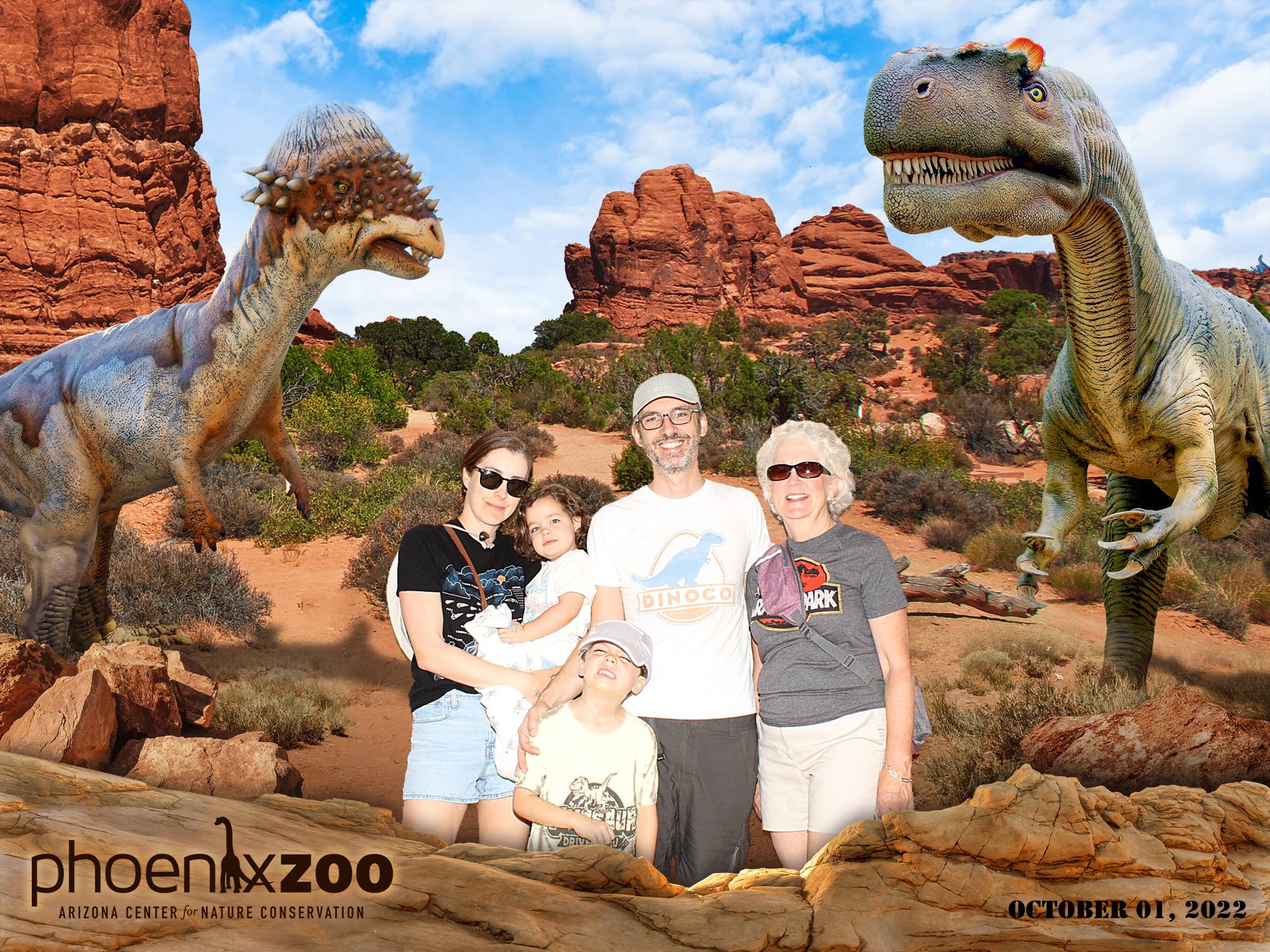 Dinos in the Desert!