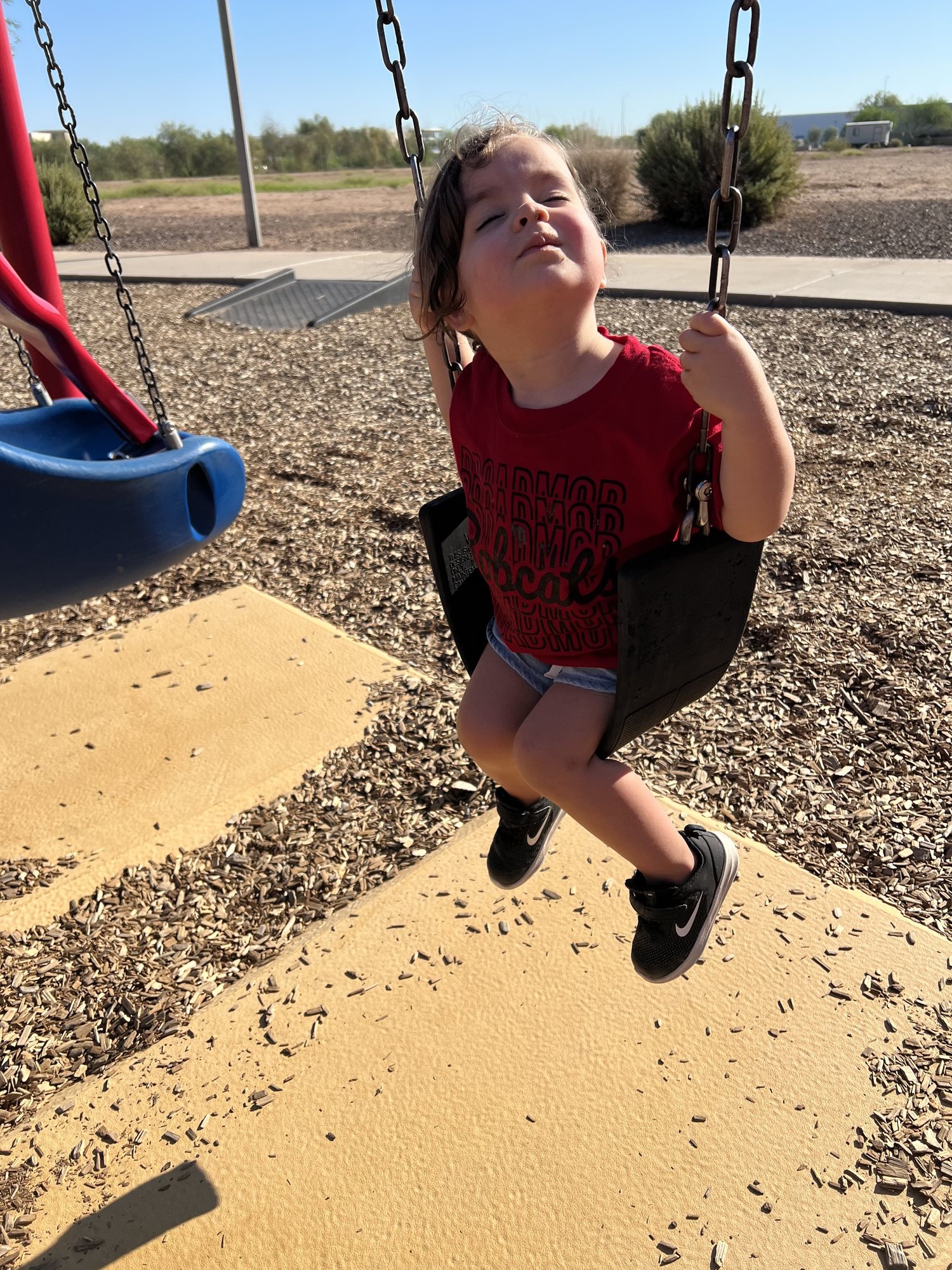 Loving the swings :)