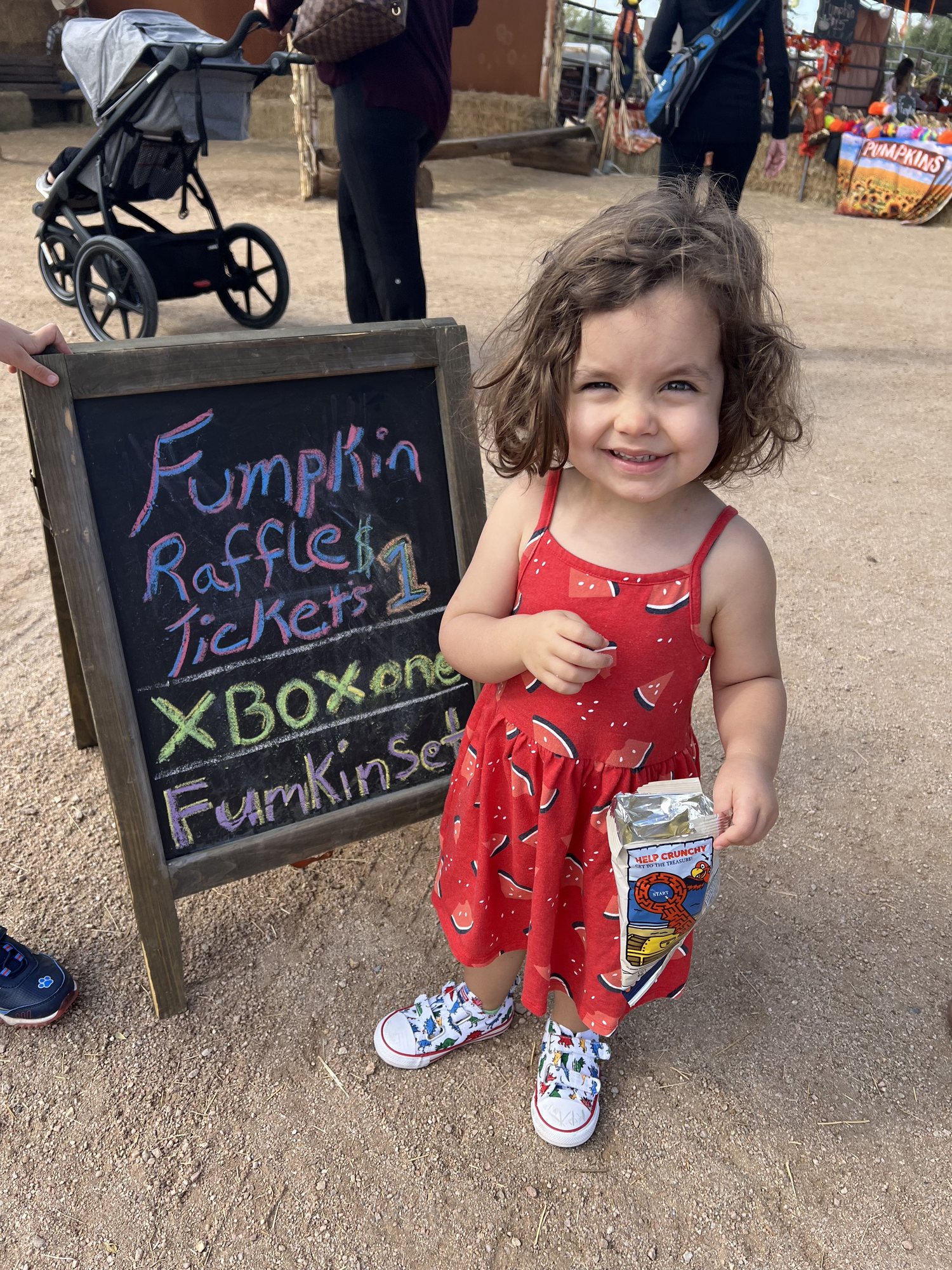 Nora calls pumpkins "fumpkins" so she was thrilled to find out that fumpkins are an actual thing LOL