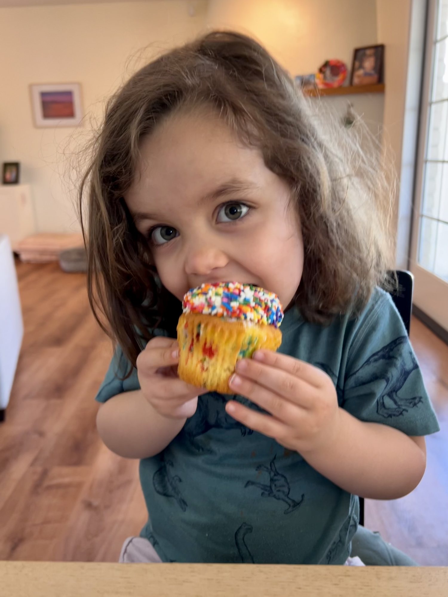Birthday cupcake!