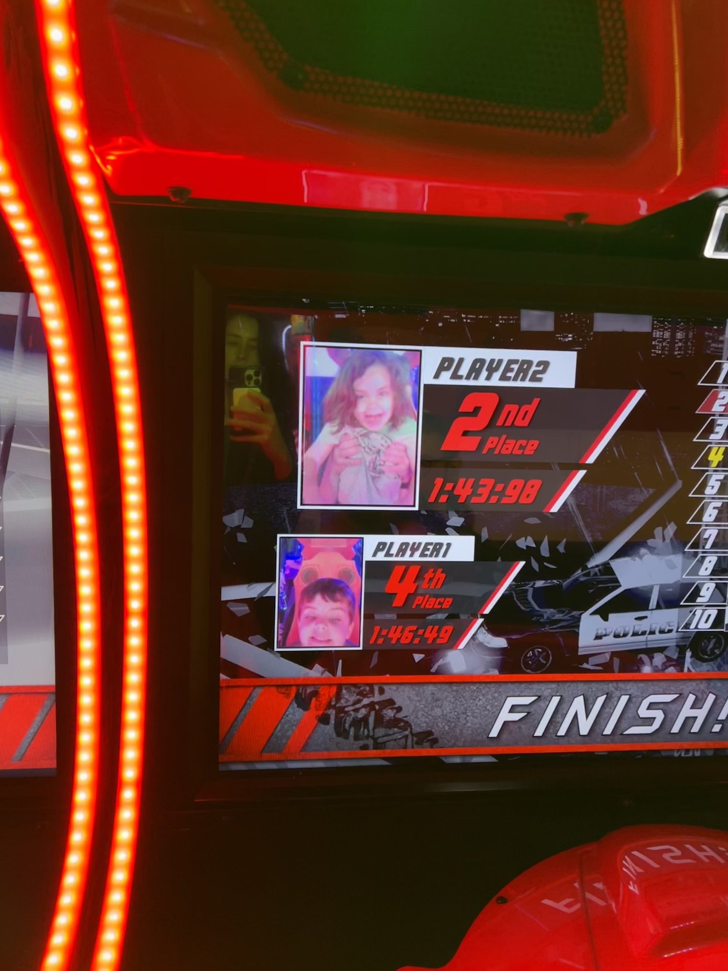 They love Cruis'n America (or whatever the name of this game is called :)