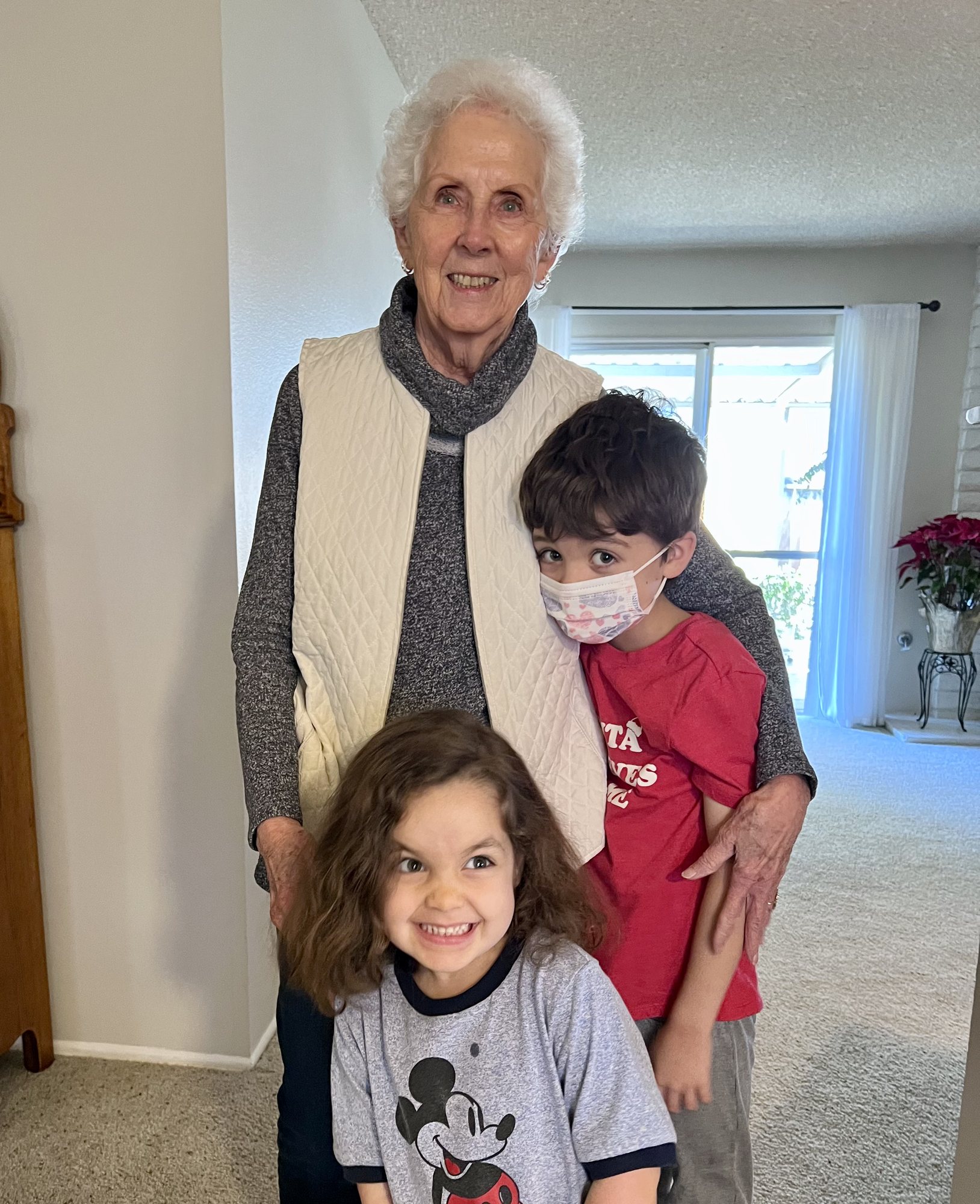 We were able to visit with Mema before heading back to Arizona. 