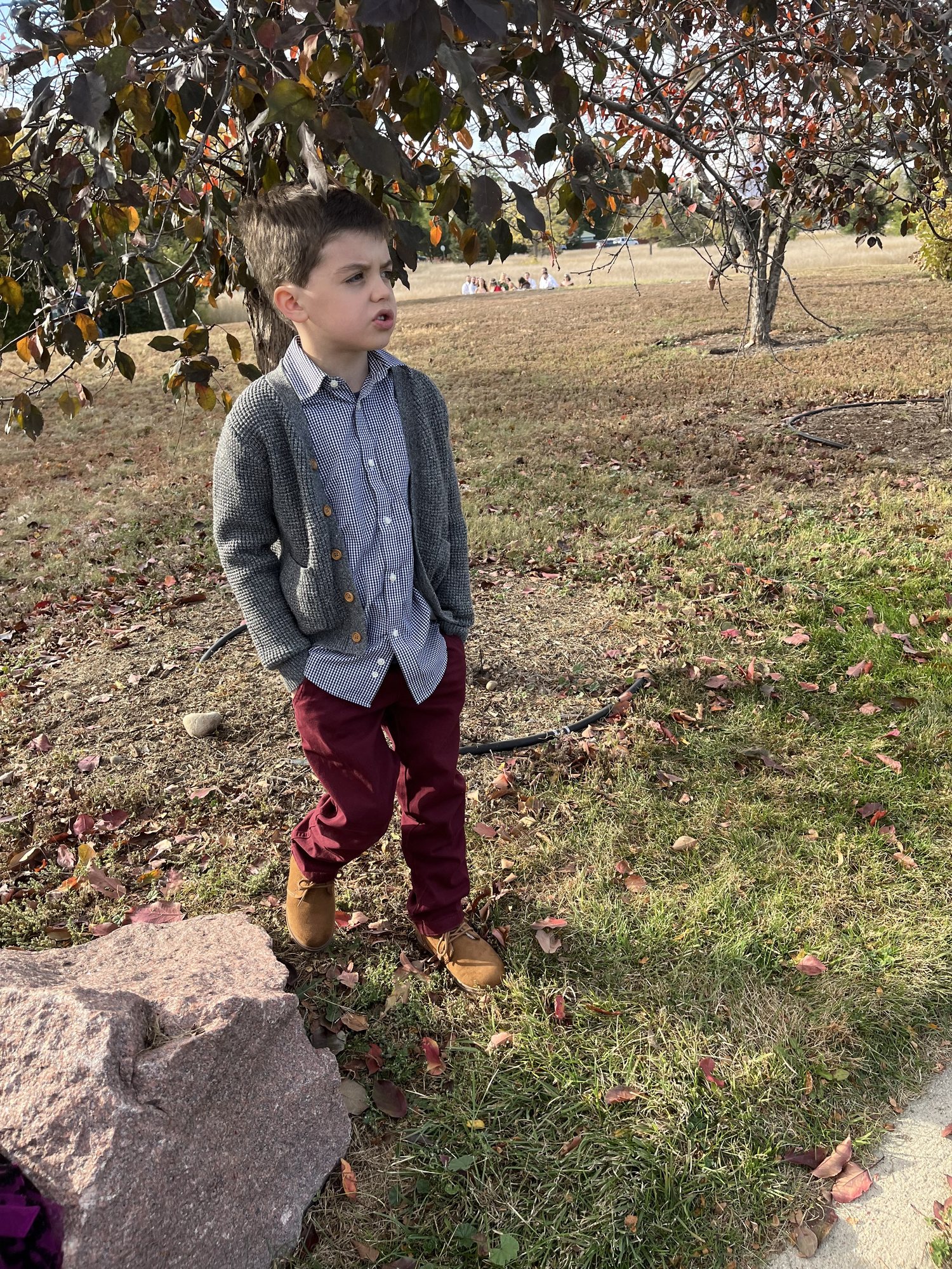 Wedding in Boulder. He looks SO GROWN UP!