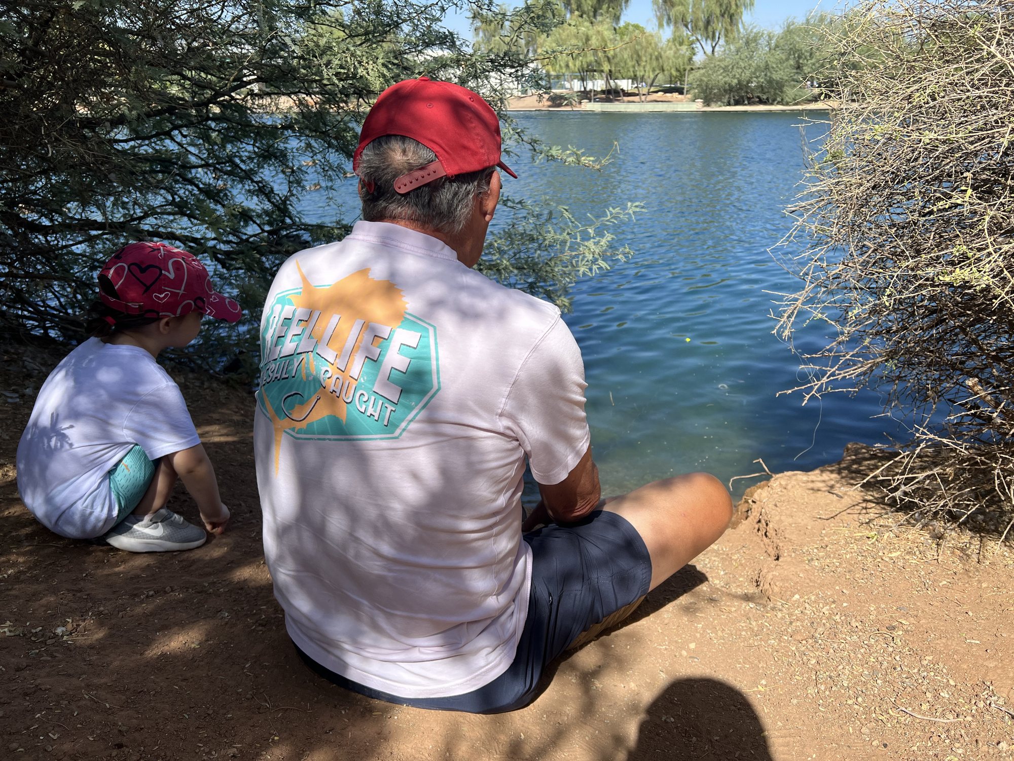 Fishing with Pawpaw.
