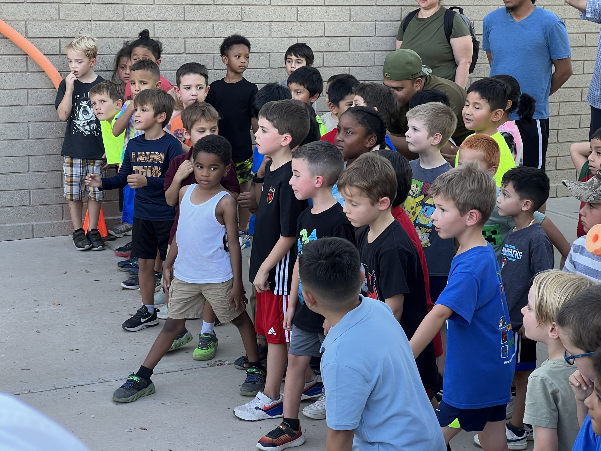 Ben's 1/2 mile race! He ran the whole way and did very well :)