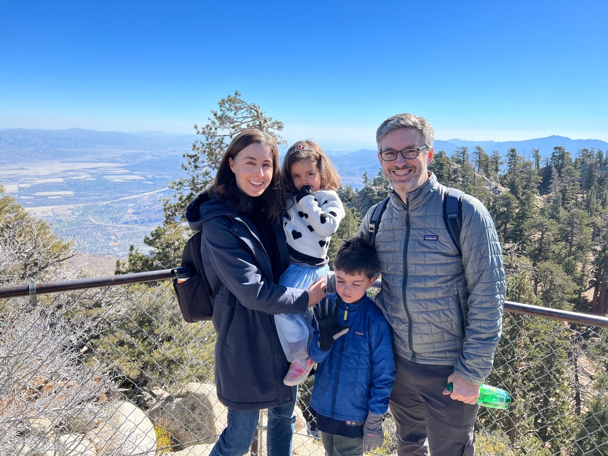 At the top of San Jacinto Mountain!