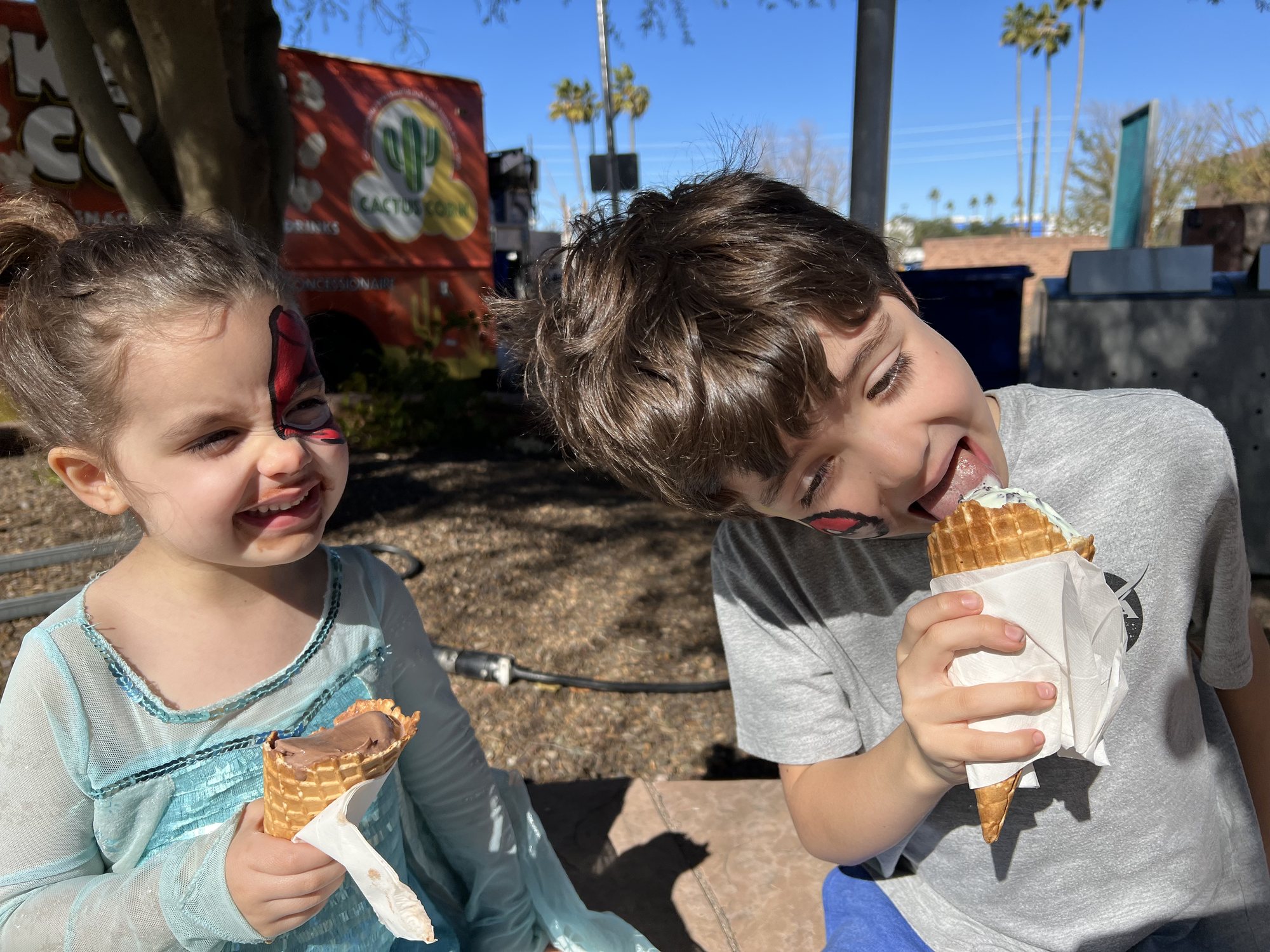 Ice cream at FanCon.