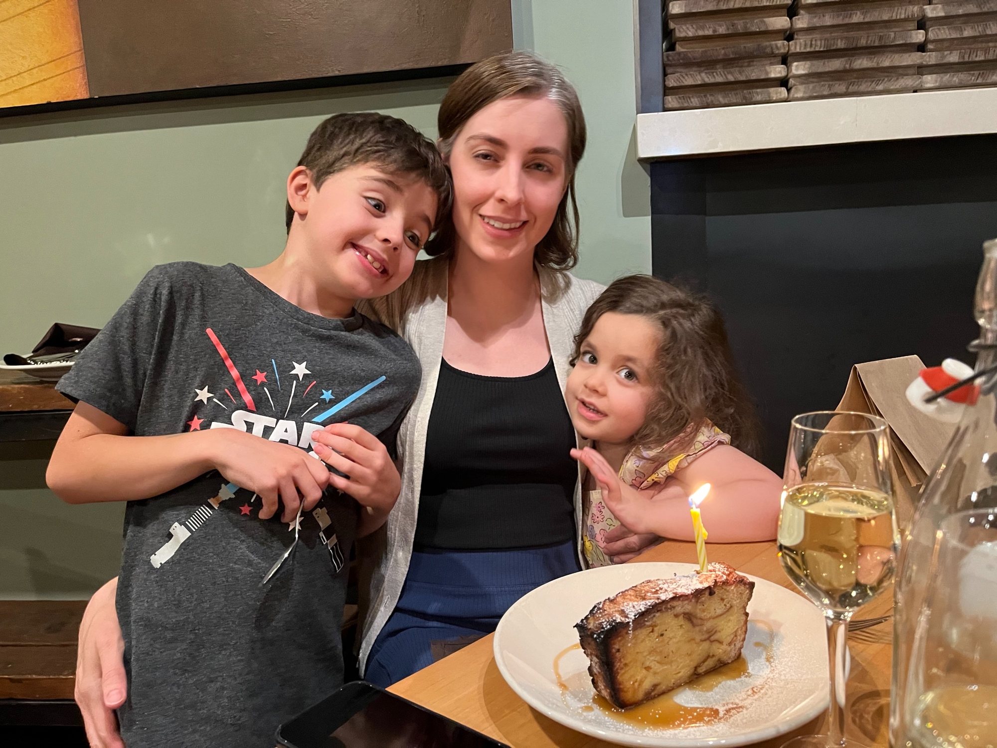 Happy birthday to meeeeee! I think I ate too much which is why I look sleepy :).