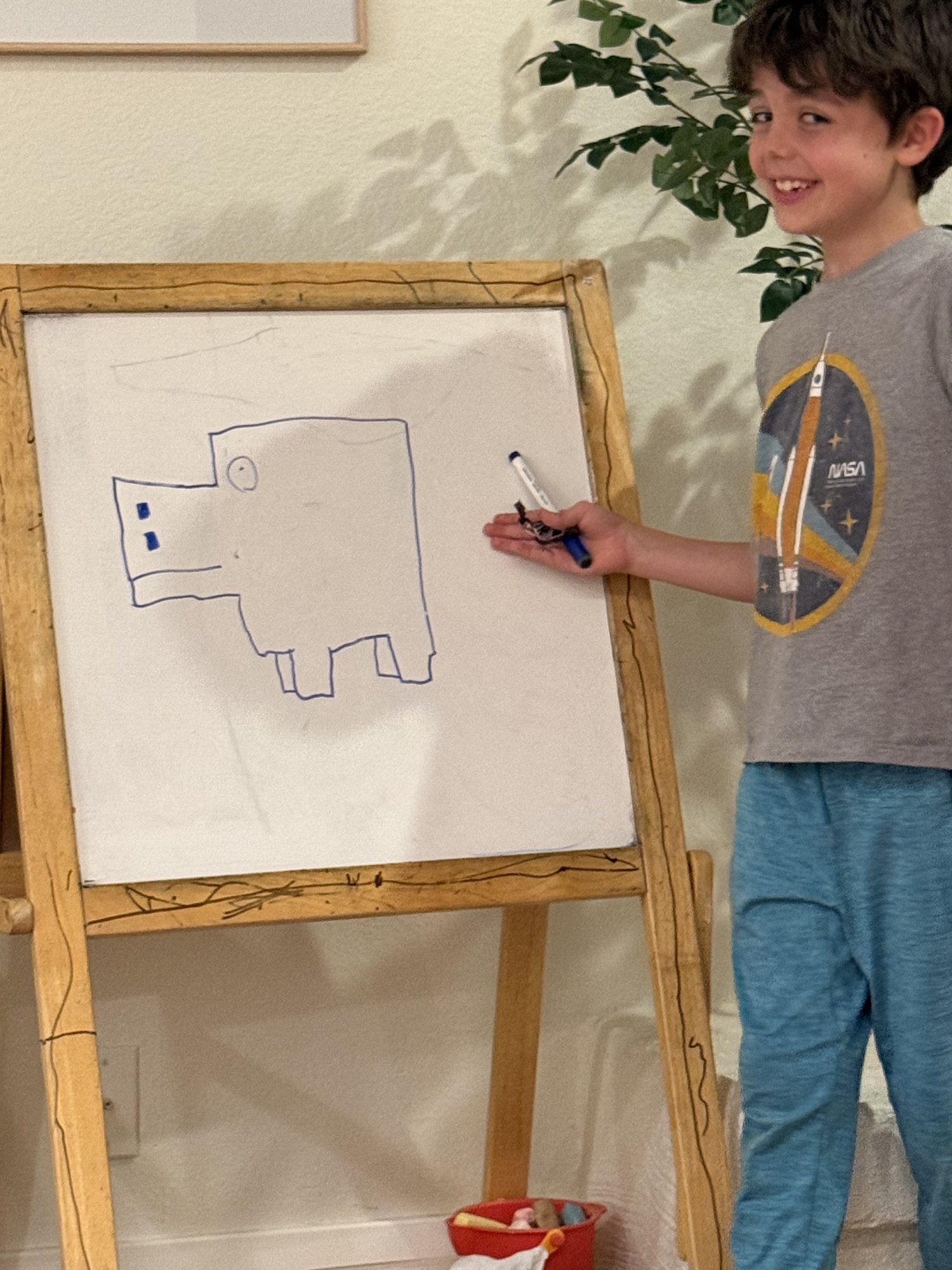 Pictionary with Ben.